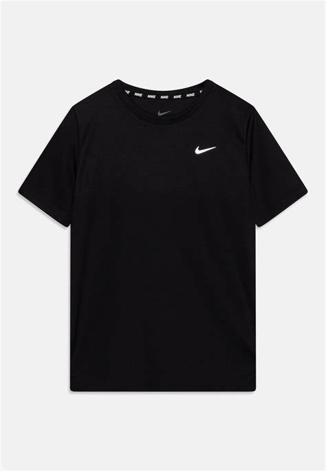 Nike Performance Df Miler Unisex Sport T Shirt Black Schwarz