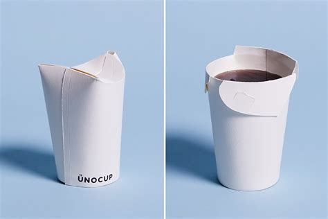 This Ergonomic Paper Cup Was Designed To Reduce Plastic Waste Generated