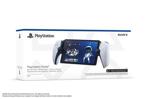 Sony Playstation Portal Portable Handheld Remote Player for PS5 ...