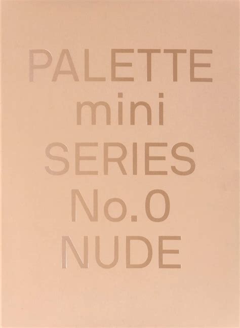 Palette Mini Nude New Skin Tone Graphics Victionary Amazon Books