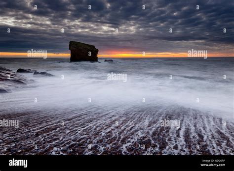 Dawn At Charlies Garden Seaton Sluice Collywell Bay Stock Photo Alamy