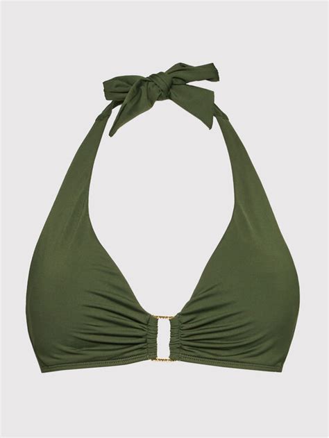 Lauren Ralph Lauren G Ra Od Bikini Zielony Modivo Pl