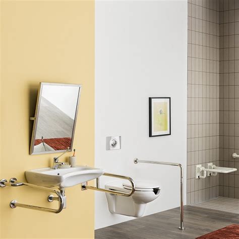 Set Vas Wc Suspendat Persoane Cu Dizabilitati Cu Capac Soft Close Si