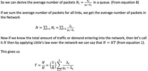 Average Network Delay And Queuing Theory Basics Packet Pushers