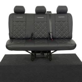 VW Transporter T5 T5 1 Kombi Tailored Leatherette Rear Seat Covers With