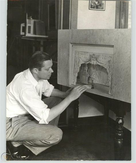 Vintage Jo Mielziner Stage Set Scenic Designer Photo