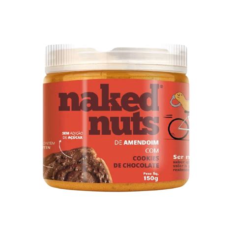 Pasta De Amendoim Naked Nuts Cookies De Chocolate G Shopping Eldorado