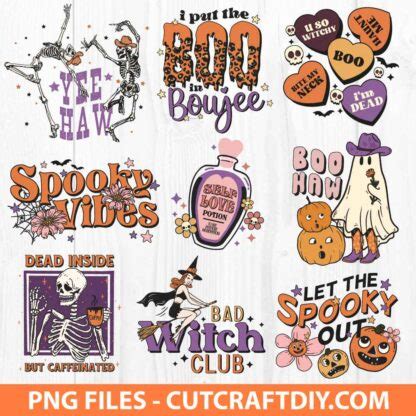 Retro Halloween Png Halloween Horror Movies Characters Png