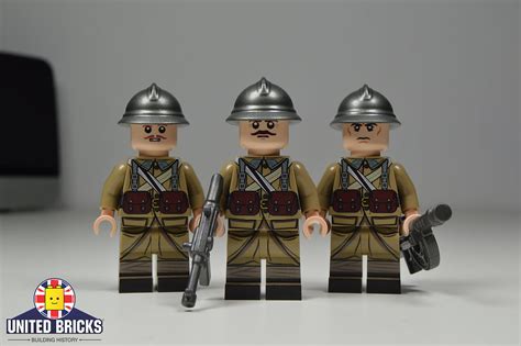 United Bricks Ww2 French Soldiers Promo Liberté égalit Flickr