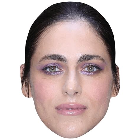 Miriam Leone Make Up Mask Celebrity Cutouts