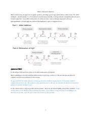 Aldol Condensation Reaction Spring 20201 Docx Aldol Condensation