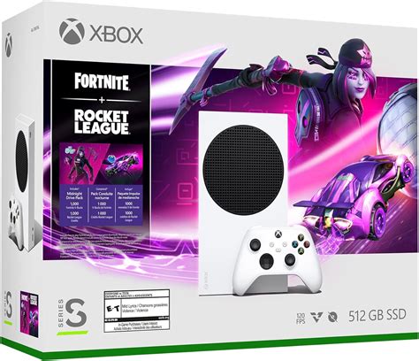 Xbox Series S - Paquete Fortnite y Rocket League - Series S Fortnite ...