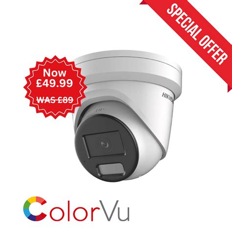 Hikvision Ds 2cd2327g2 Lu 4mm C 2 Mp Colorvu Fixed Turret Network