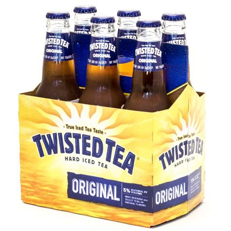 Twisted Tea Original 6 Bottle – Urban Cellars Moose Jaw