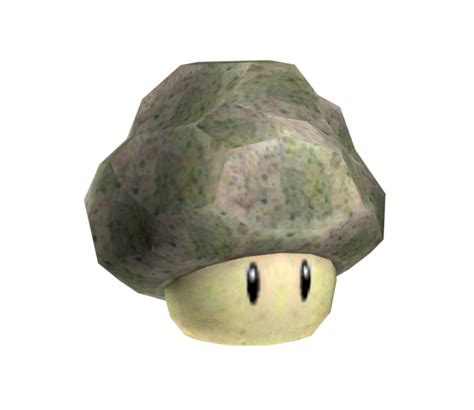 Wii Super Mario Galaxy 2 Rock Mushroom The Models Resource