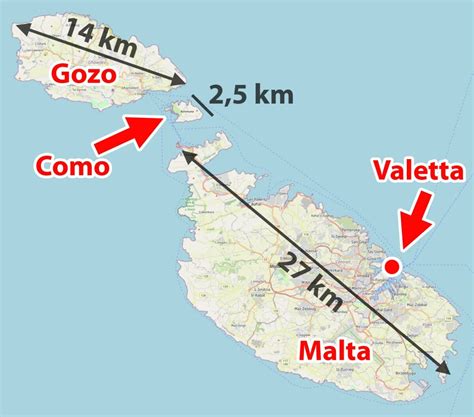 Gozo – attractions, carte, plan de visites, voyages, les plus beaux ...