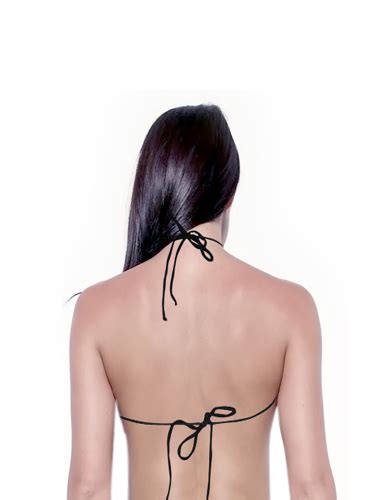 Women S Black Fancy Triangle Halter Bikini Bra