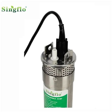 Погружной скважинный водяной насос Singflo на солнечной энергии 12 ...