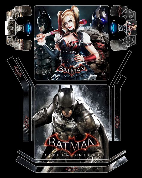 Skin Adesivo Playstation Ps Slim Batman Arkham Knight Elo