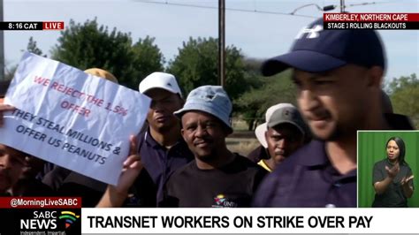 Transnet Workers Strike Over Wage Increase Reginald Witbooi Updates