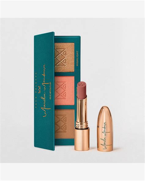 Riachuelo Kit Paleta Multifuncional Batom Matte Nude Mar Lia Mendon A By Oc Ane