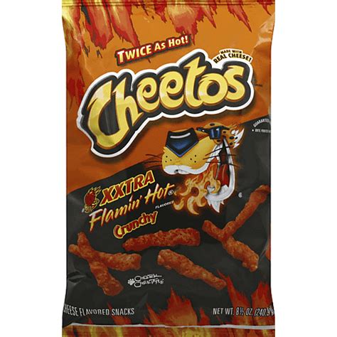 Cheetos Cheese Flavored Snacks Crunchy Xxtra Flamin Hot Flavored Oz Shop D Agostino