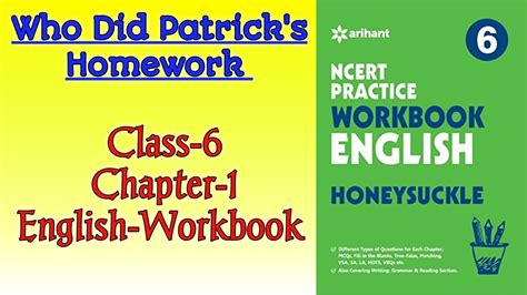 Who Did Patrick S Homework Class Englishworkbook Chapter Fully