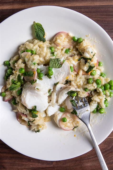 White Fish Risotto Recipe | Recept