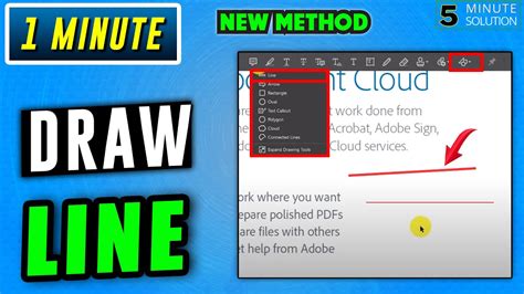 How To Draw A Line In Adobe Reader