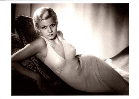 Movie Actress Blonde Sex Symbol JEAN HARLOW Reproduction X B W Postcard Other Unsorted