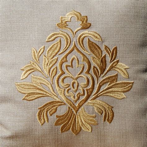 Machine Embroidery Design Damask Element Victorian Design