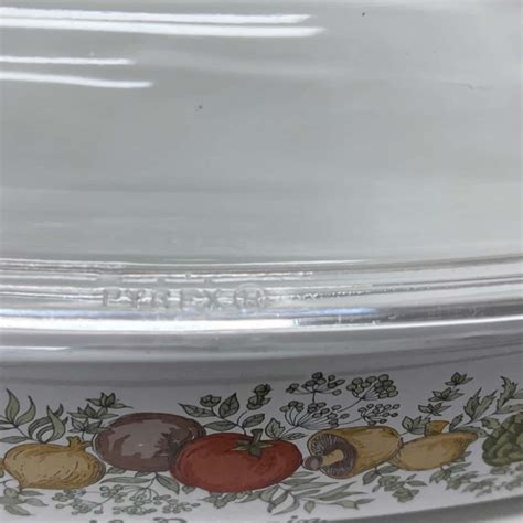 Vintage Corning Ware LE ROMARIN Casserole Dish Spice Of Life S