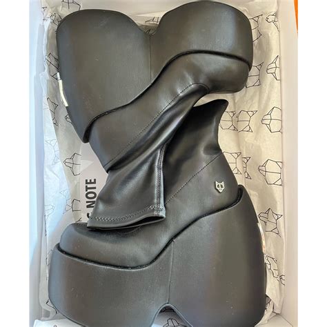 Naked Wolfe Mayhem Boots Black Never Worn Perfect Depop
