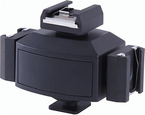 Amazon Triple Mount Hot Shoe V Mount Bracket For Video Lights Microphones Or Monitors