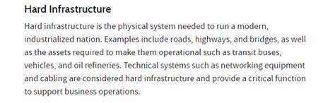 Solved Hard Infrastructure Hard Infrastructure Is The Physical