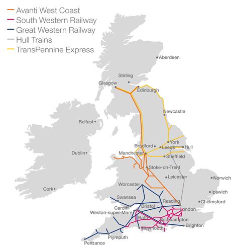 Uk High Speed Rail Map