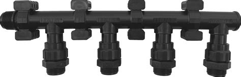 4 Zone Modular Manifold 1 Bsp Male Inlet — The Irrigation Hub