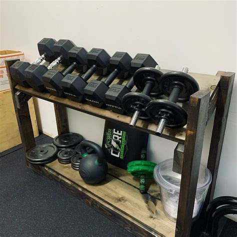 Amazing Diy Dumbbell Racks For Home Gyms Kaizen Diy Gym