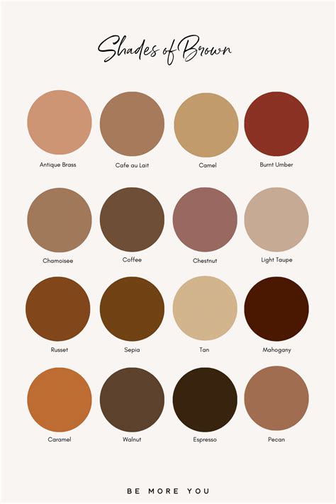 176 colour names shades – Artofit