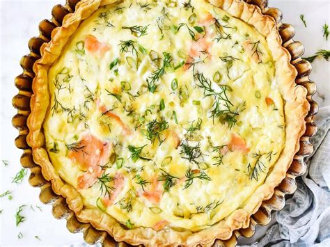 Quiche De Salm O E Cogumelos Ruralea