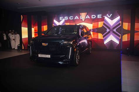 2023 Cadillac Escalade V Auto Industry’s Most Powerful Full Size Suv Arrives In Oman The