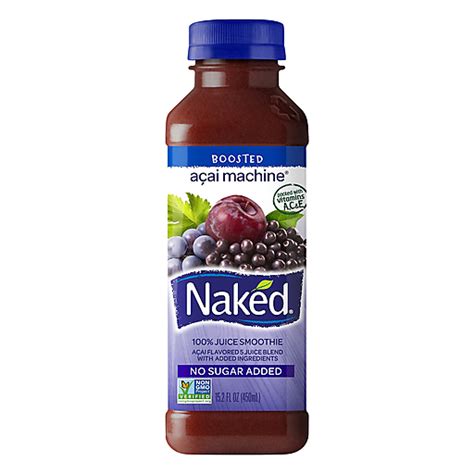 Naked Boosted 100 Juice Smoothie Acai Machine Beverages Foodtown