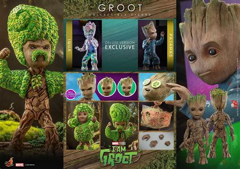 Hot Toys lança Baby Groot de 23 cm dos curtas Eu sou Groot Universo Marvel 616