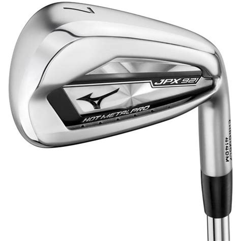 Mizuno Jpx Hot Metal Pro Iron Set Pw Gw Project X Lz Black Shaft Stiff Flex