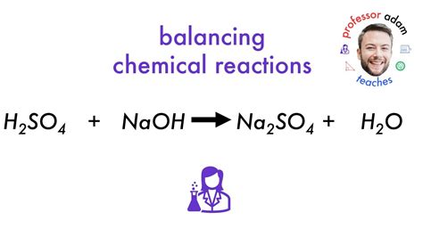 Neutralisation Reaction Sulfuric Acid And Sodium Hydroxide Balancing