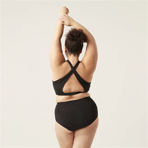 Menstrua N Plavky Modibodi Hi Waist Bikini Brief Light Moderate Ern Spodn D L Swsbhklmblaw