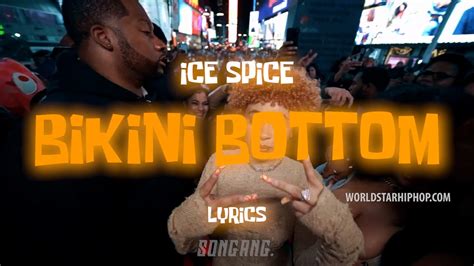 Ice Spice Bikini Bottom Lyrics Youtube