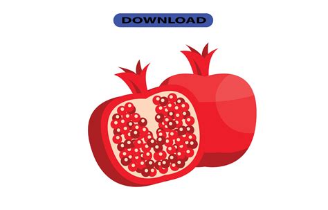 Pomegranate Icon Or Logo High Resolution Vector Art At Vecteezy