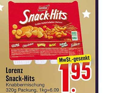 Lorenz Snack Hits Angebot Bei Edeka Prospekte De