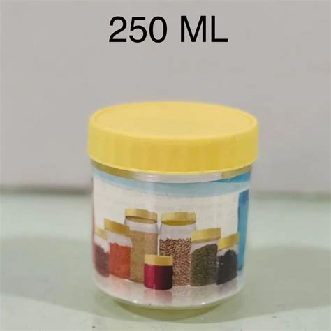 Round 250ml Pet Jar For Food Storage At Rs 12piece In Vadodara Id